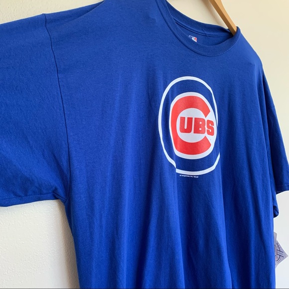 NWT Chicago Cubs Short Sleeves Shirt Blue 2XL - Picture 2 of 9